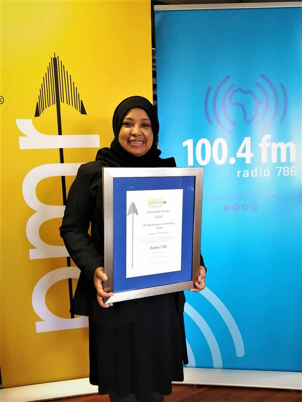 Radio 786 bags another award – PMR Diamond Arrow