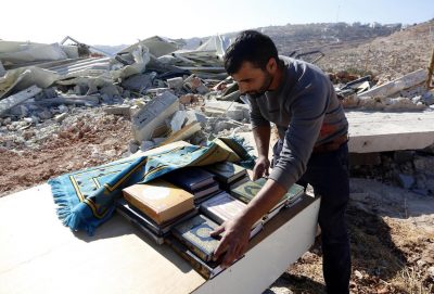 Apartheid Israel Flattens Mosque