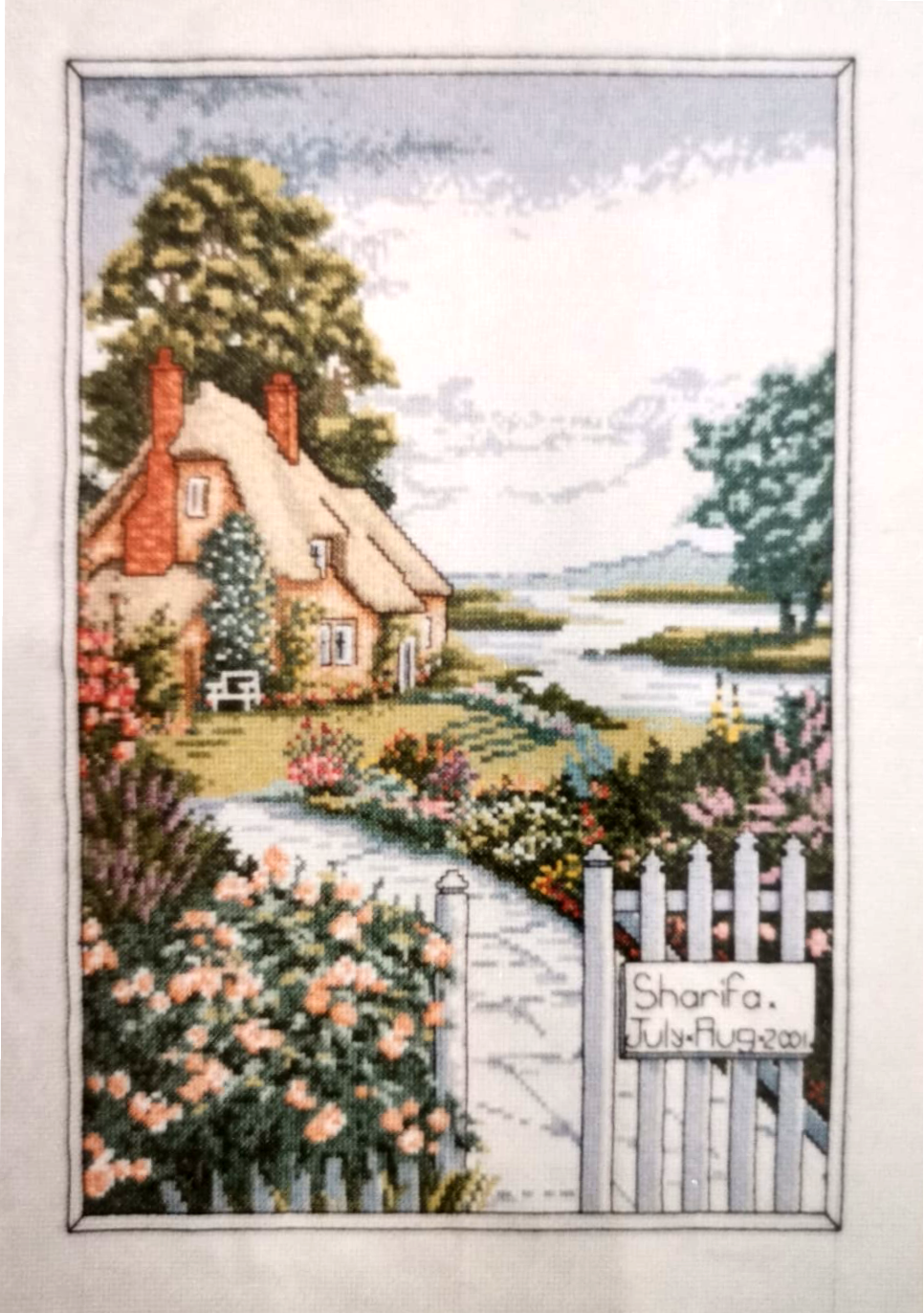 Weaving scenes of wonder; the art of embroidery