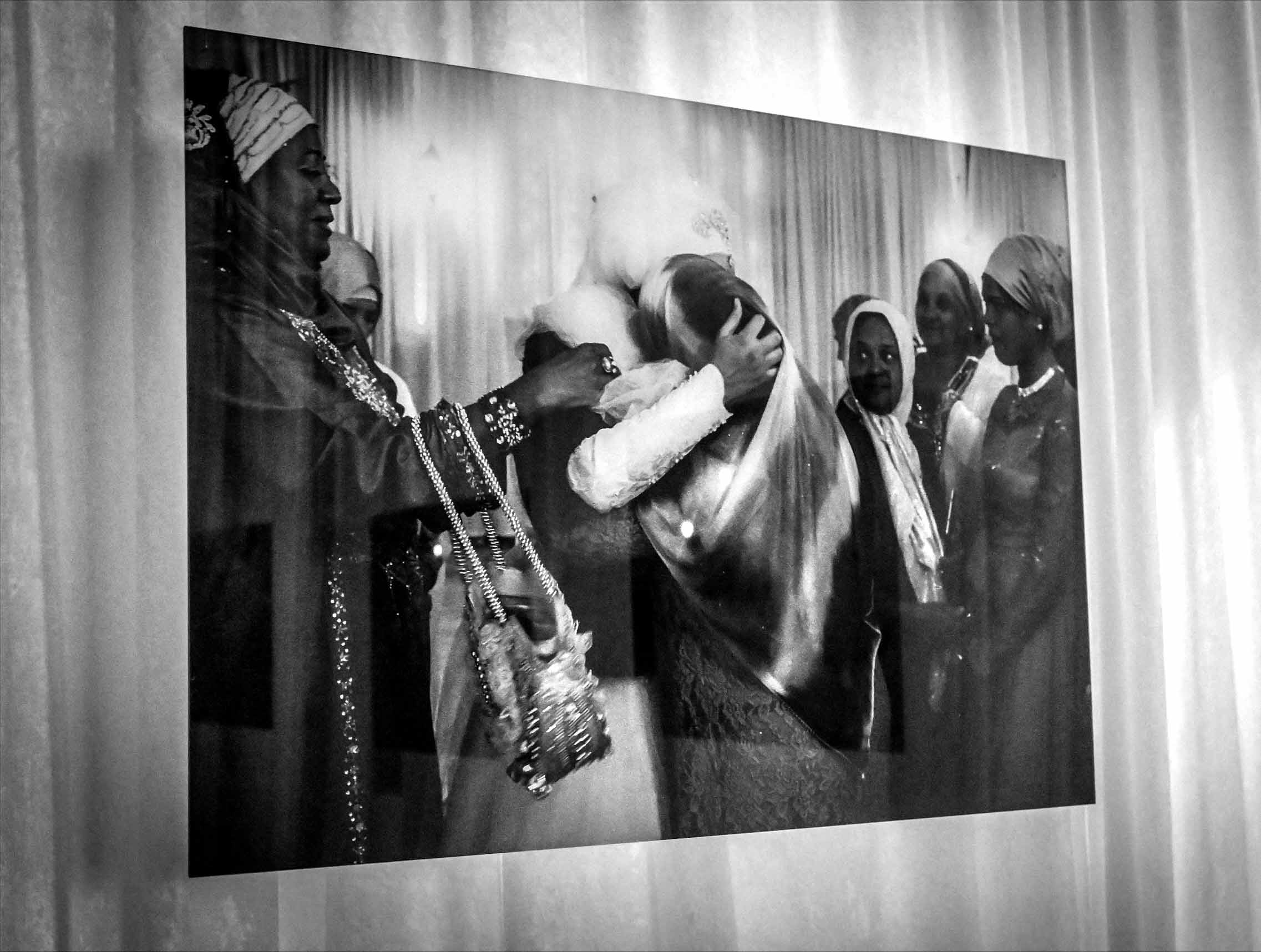 Colourful Malay weddings on display in black and white
