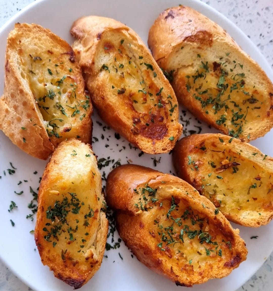 Garlic, parmesan and herb rolls
