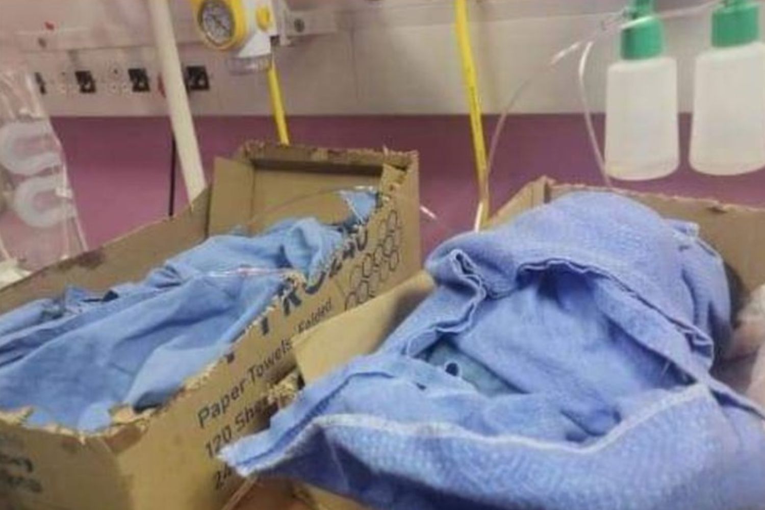 Nurses not to blame for newborns in cardboard boxes