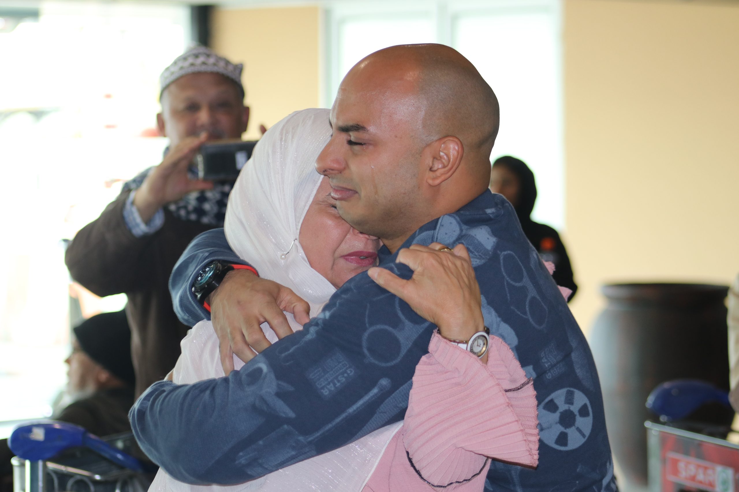 Tearful scenes as Hujaaj return