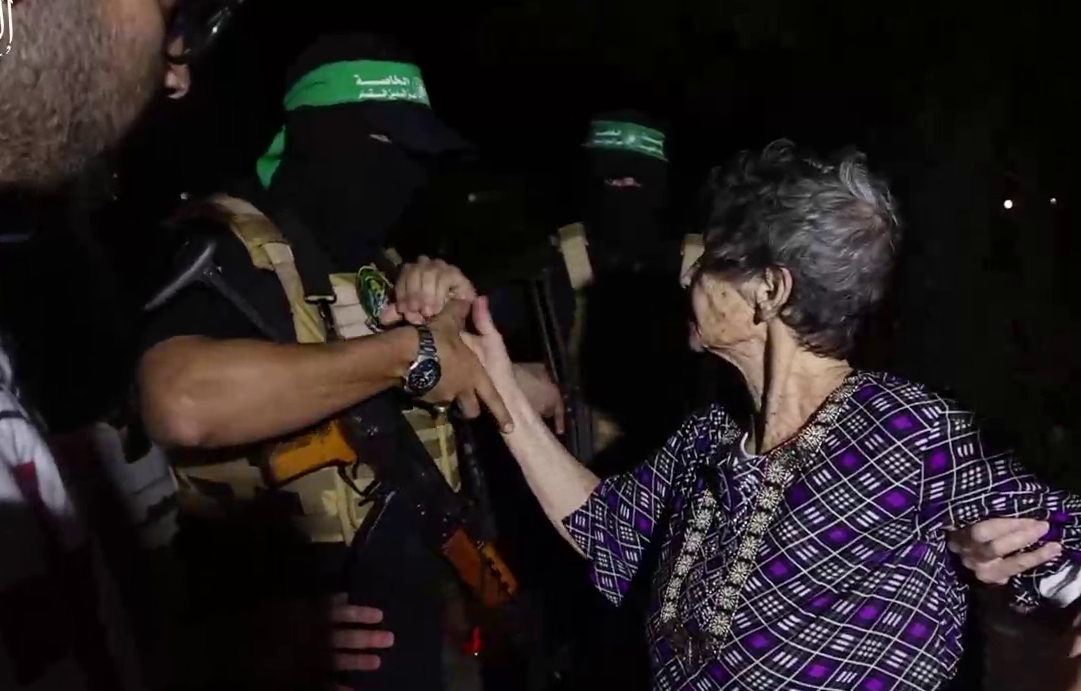 VIDEO The handshake that negates Israeli lies