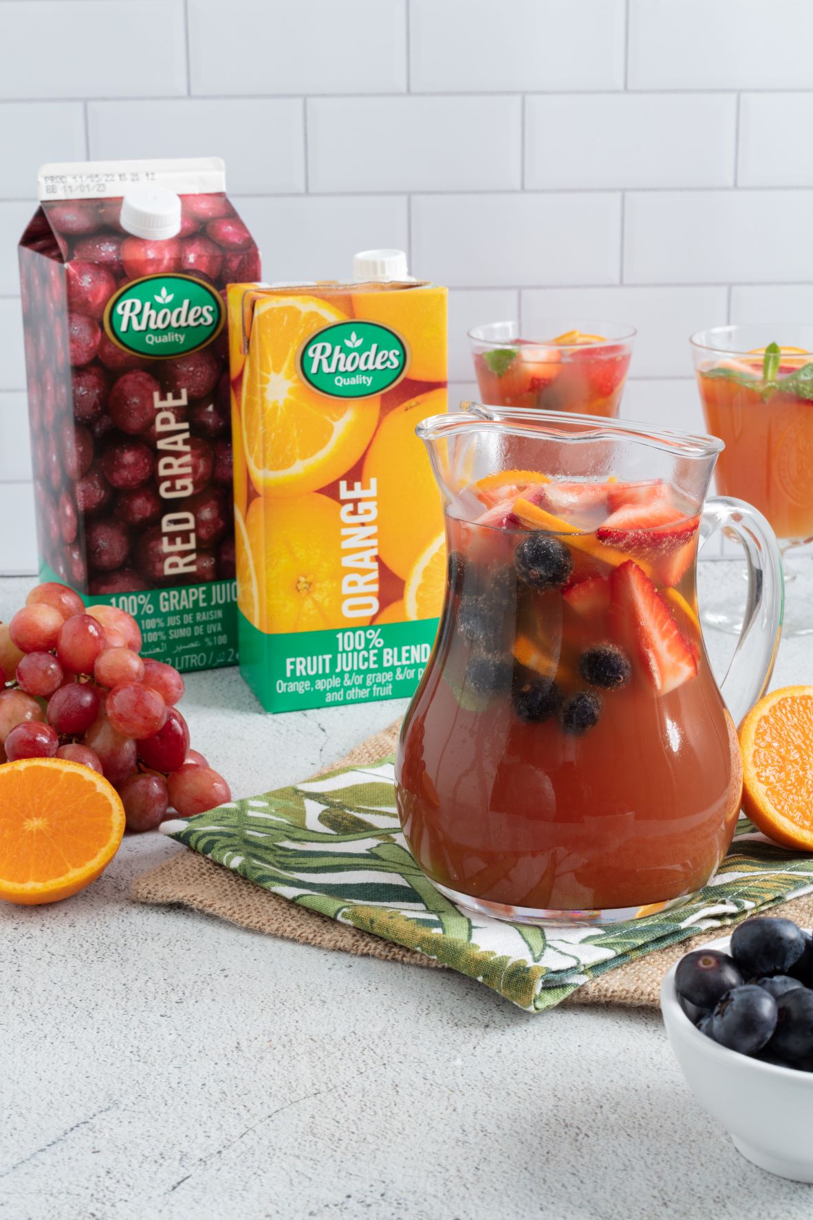 Sparkling fruit crusher