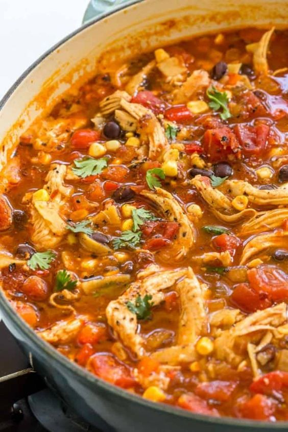 Chicken tortilla soup