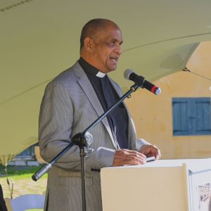 Edwin Arrison, development officer at Desmond & Leah Tutu Legacy Foundation